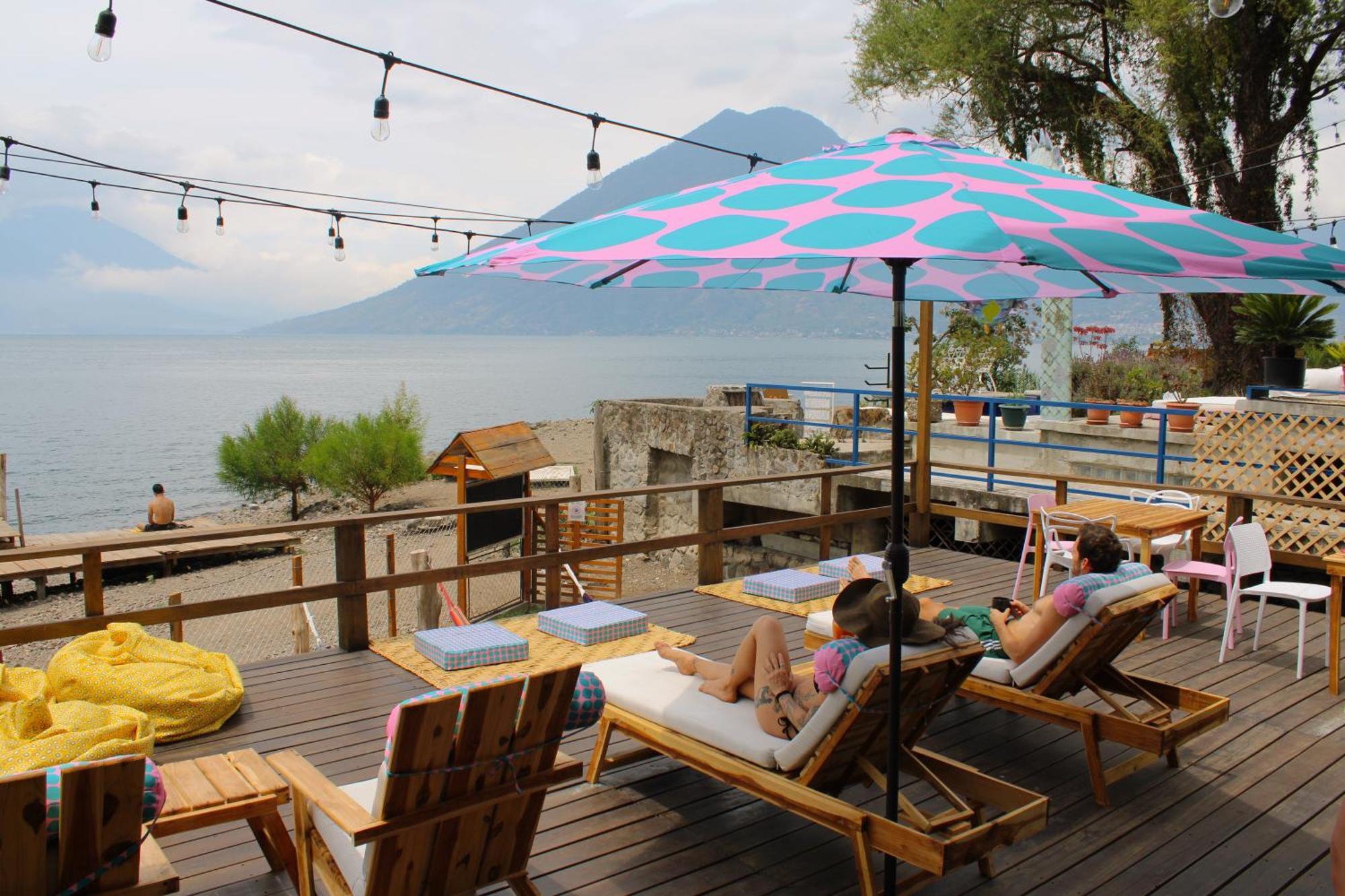 Ati Hostel & Beach Club San Marcos La Laguna Eksteriør bilde